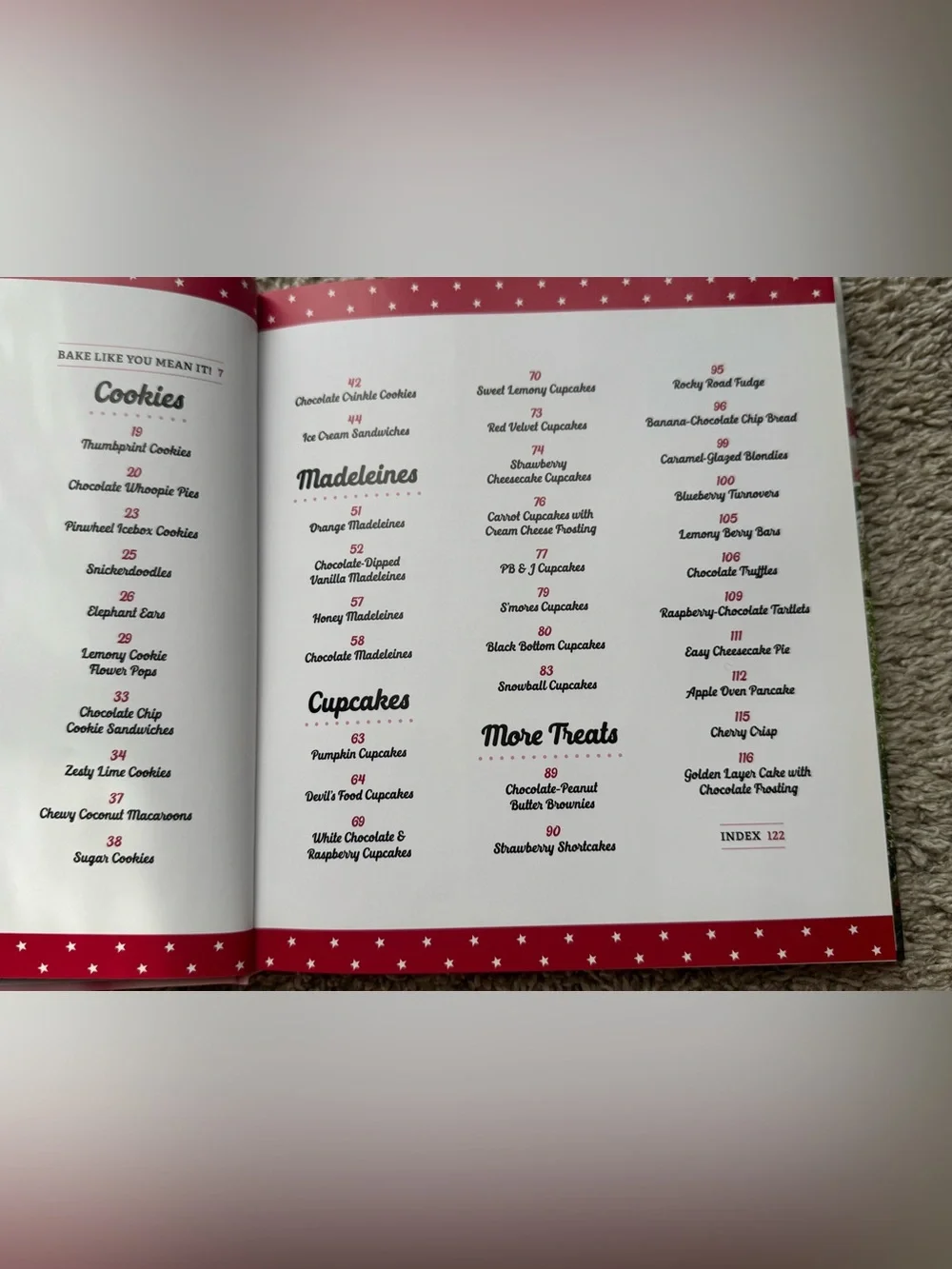 American Girl Baking Cookbook by Williams-Sonoma Kid-Friendly Recipes Hardcover